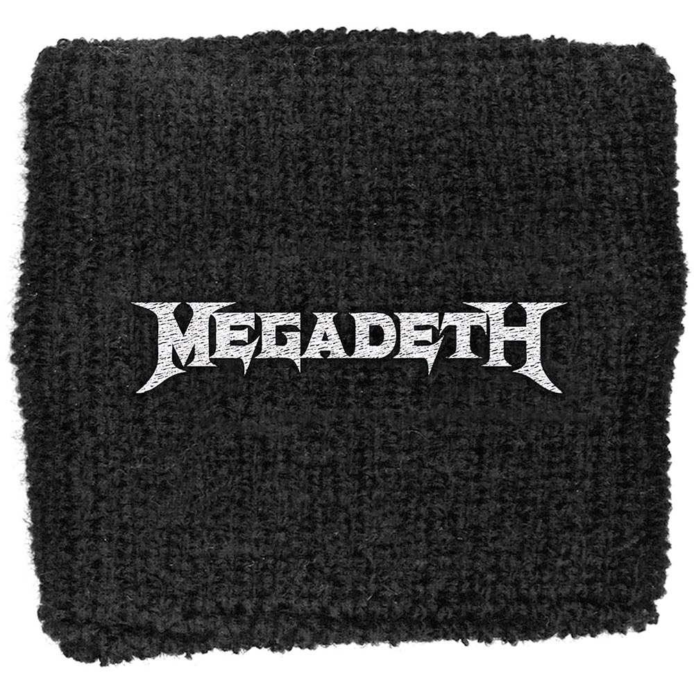 Megadeth - Logo Schweißband - Schwarz
